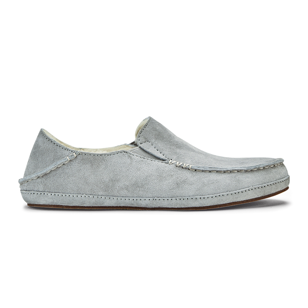 Nohea Slipper - Pale Grey