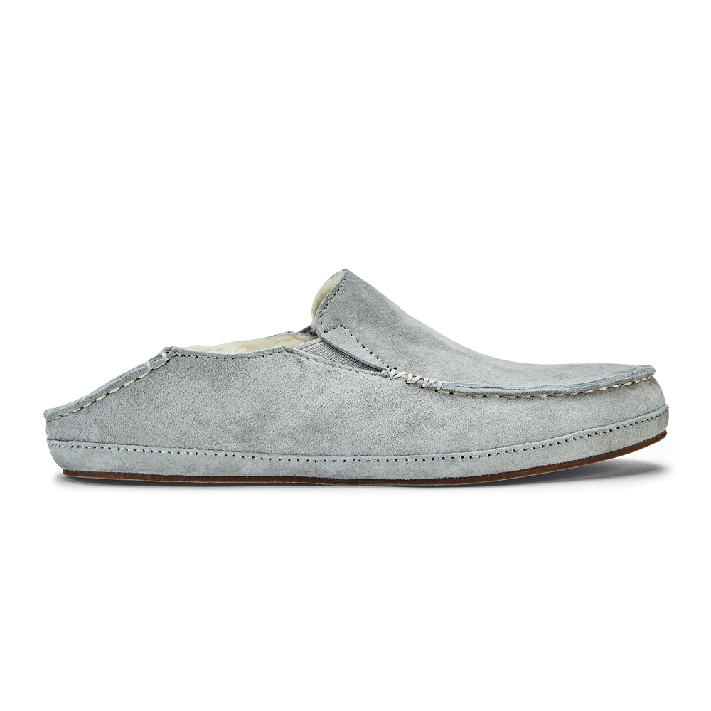 Nohea Slipper - Pale Grey