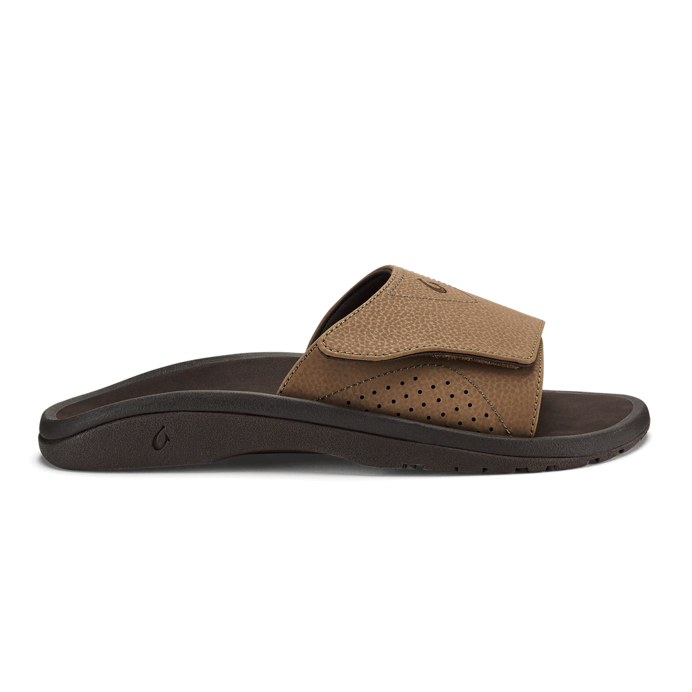 Nalu Slide  -  Tan / Dk Java