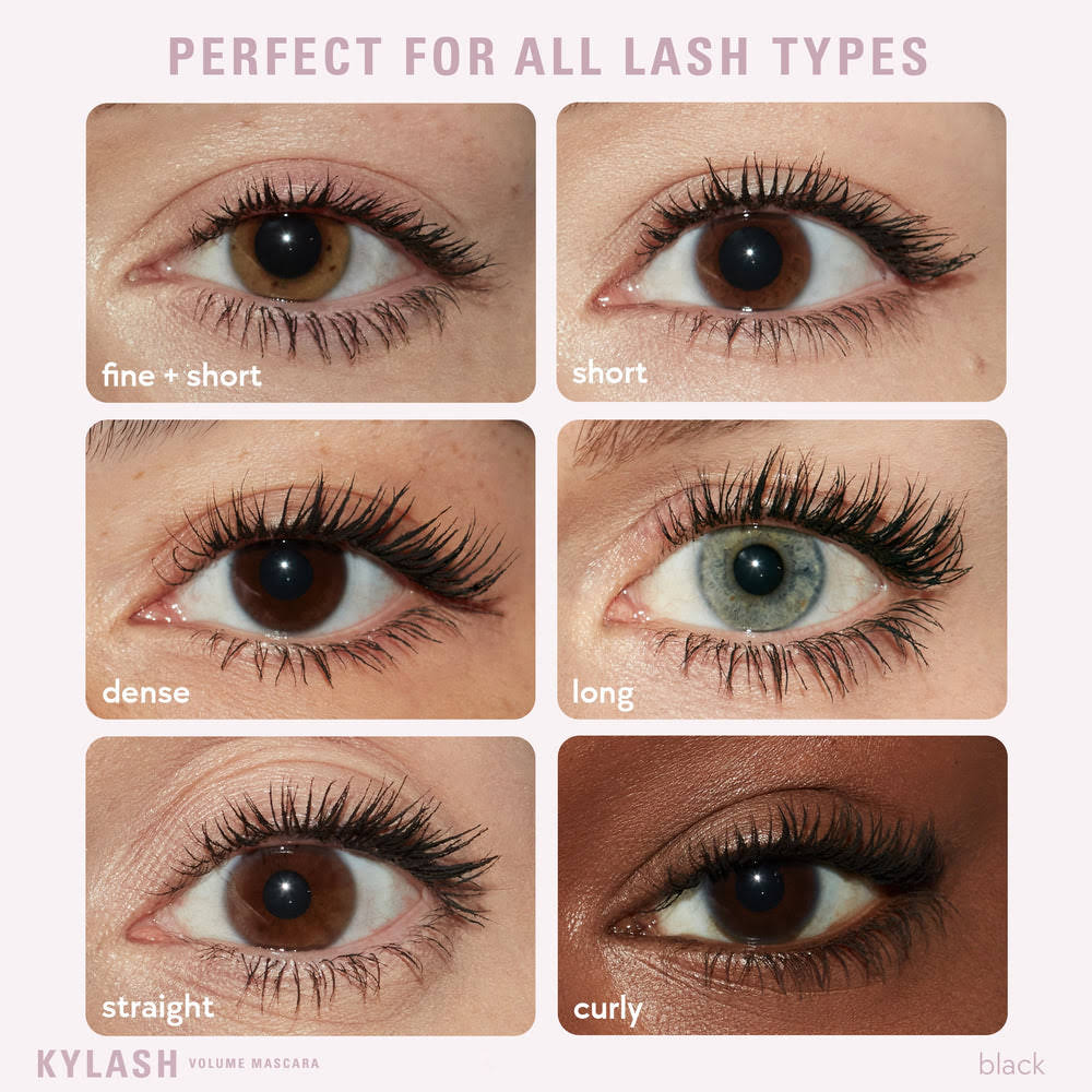 Eyeshadow Brush & Classic Matte Palette & Kylash Mascara Bundle