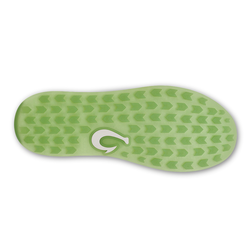 Wai‘alae Slip On - Medium Green / Bright White