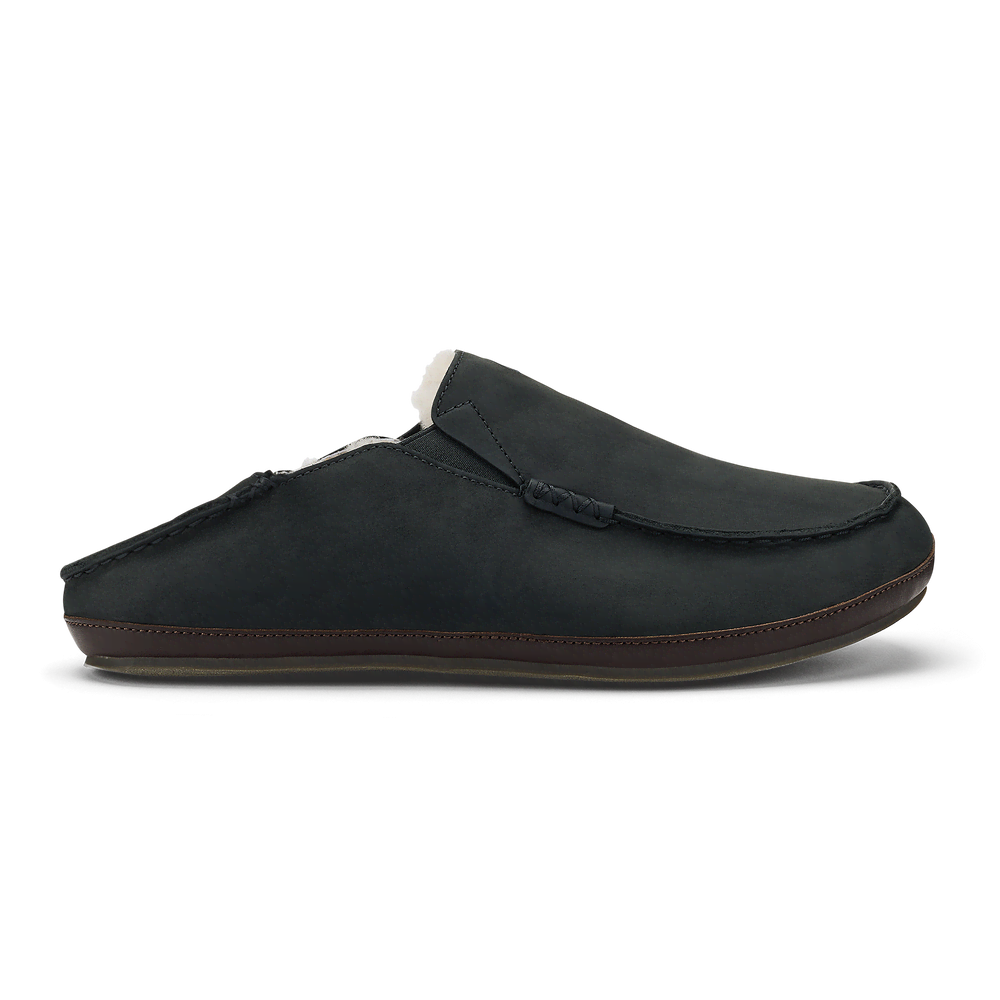 Moloā Slipper  -  Black / Dk Java
