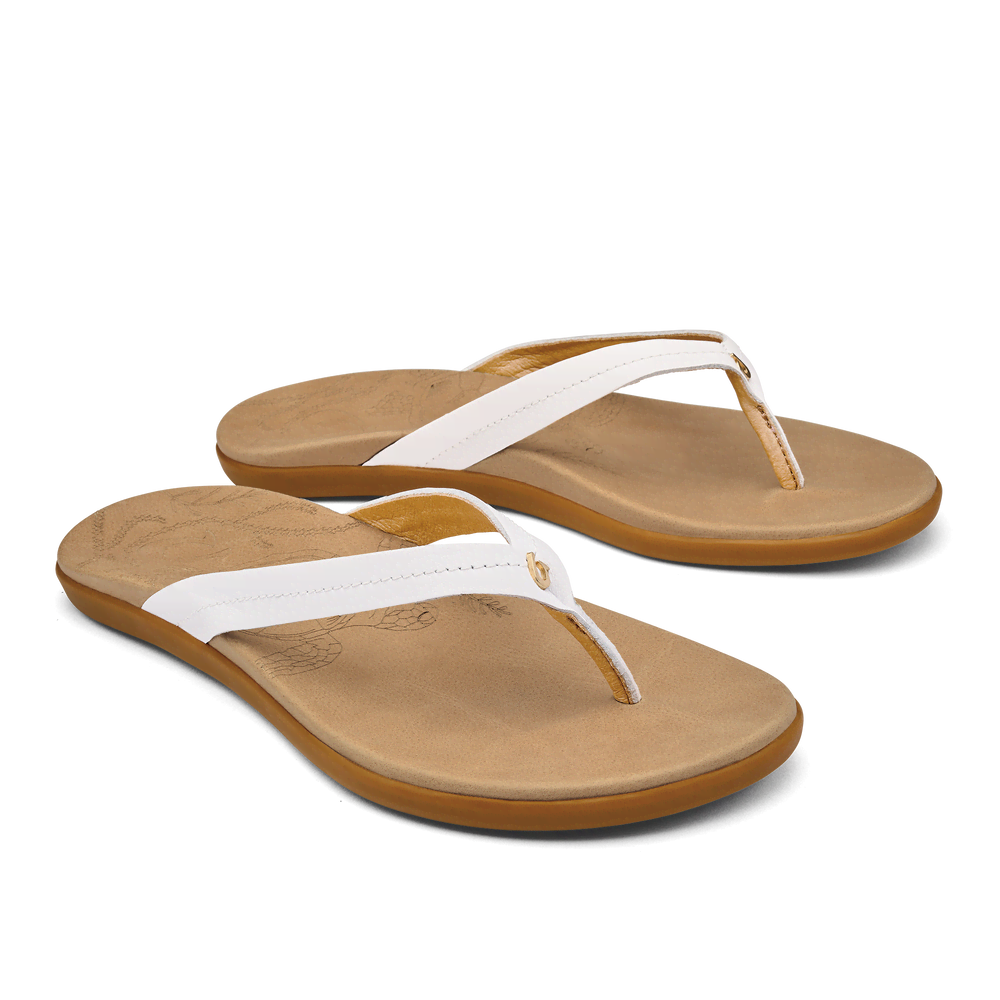 Honu - Bright White / Golden Sand