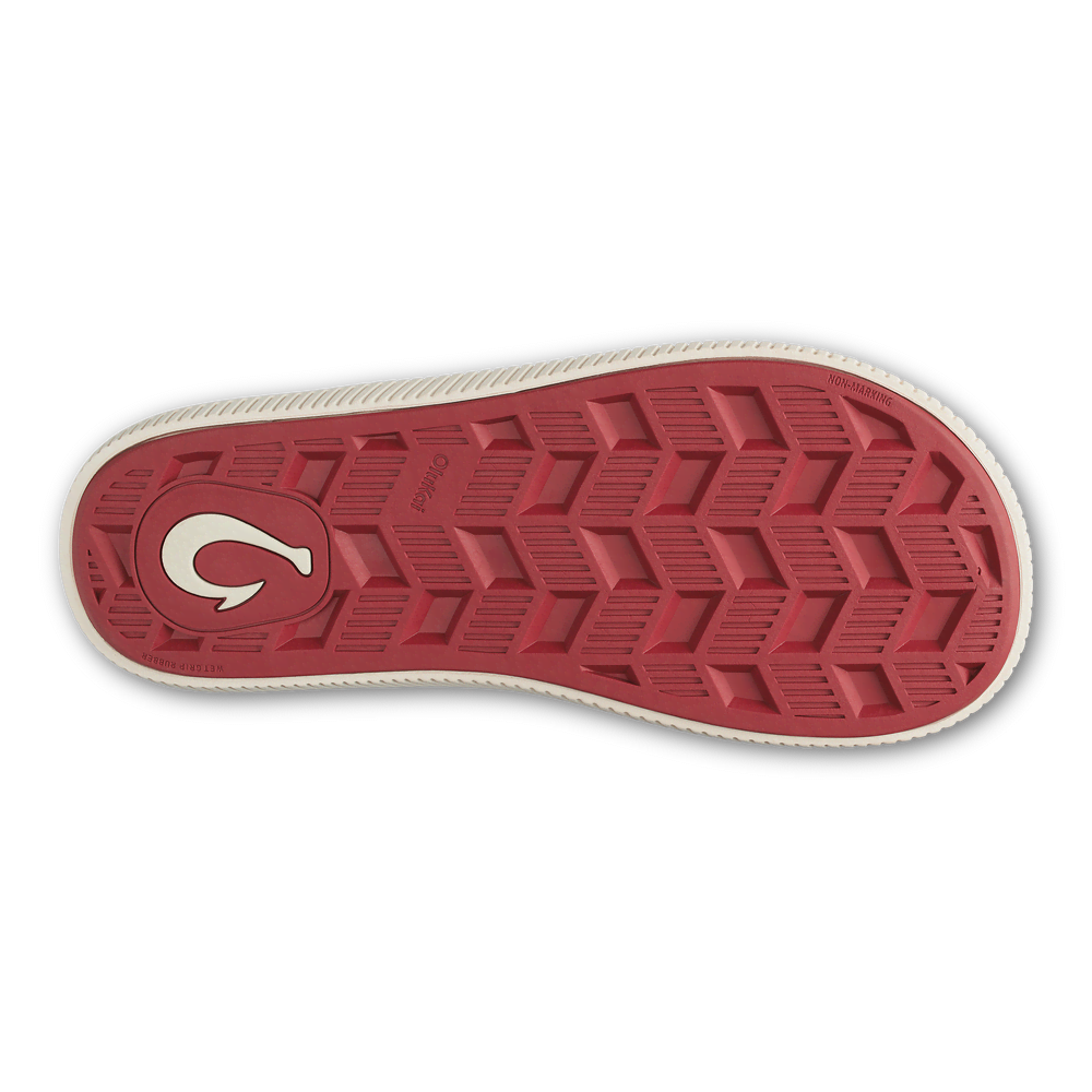 Ulele  -  Off White / Deep Red