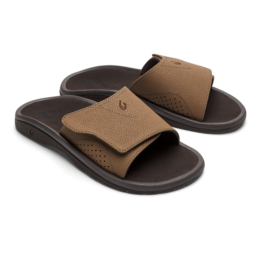 Nalu Slide  -  Tan / Dk Java