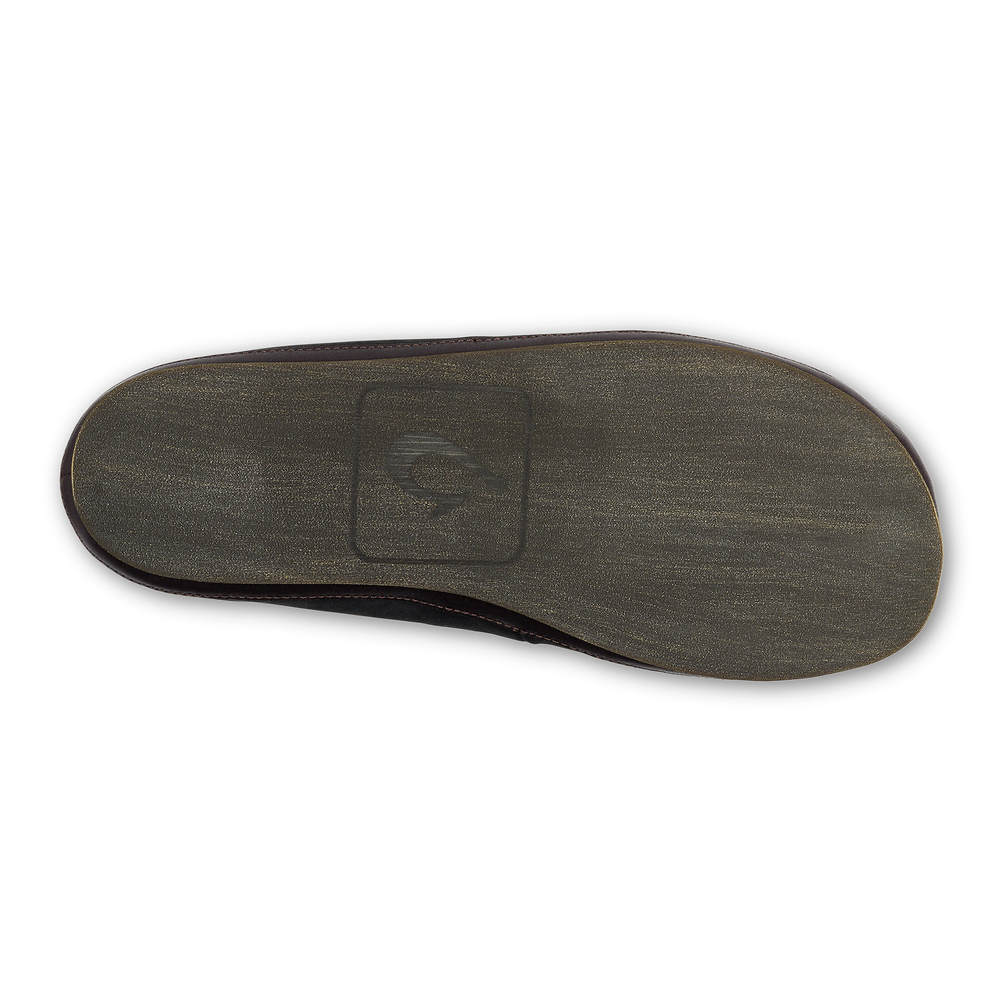 Moloā Slipper  -  Black / Dk Java