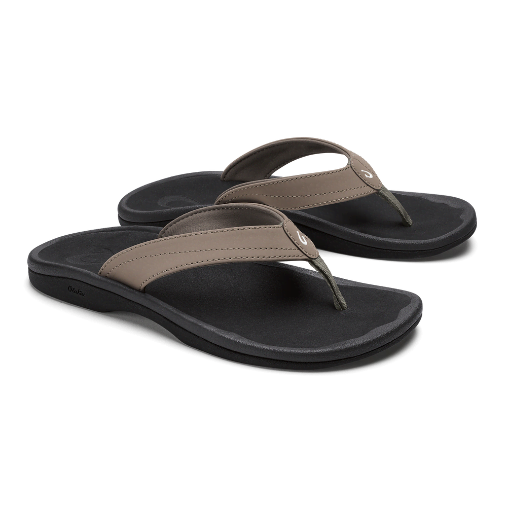 ‘Ohana  -  Warm Taupe / Black