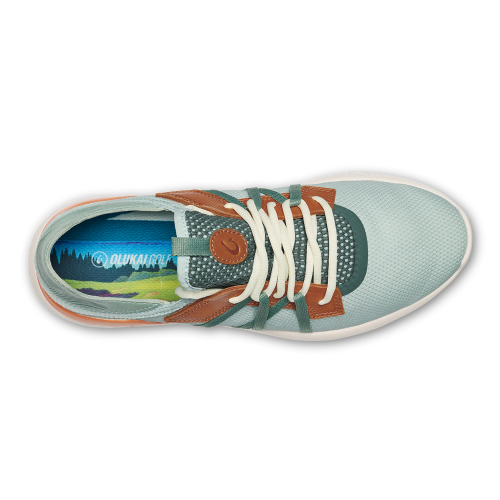Manele - Pale Moss / Molten Orange