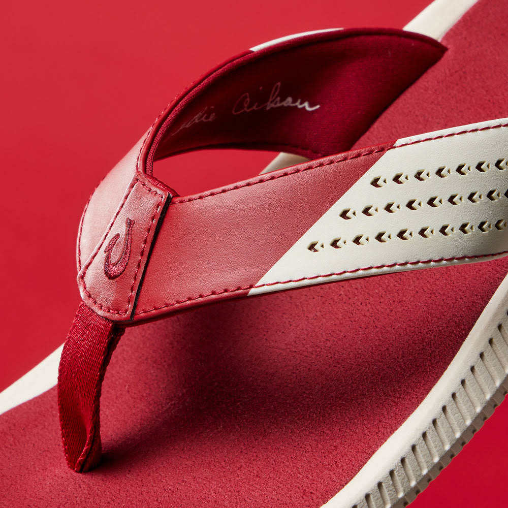 Ulele  -  Off White / Deep Red